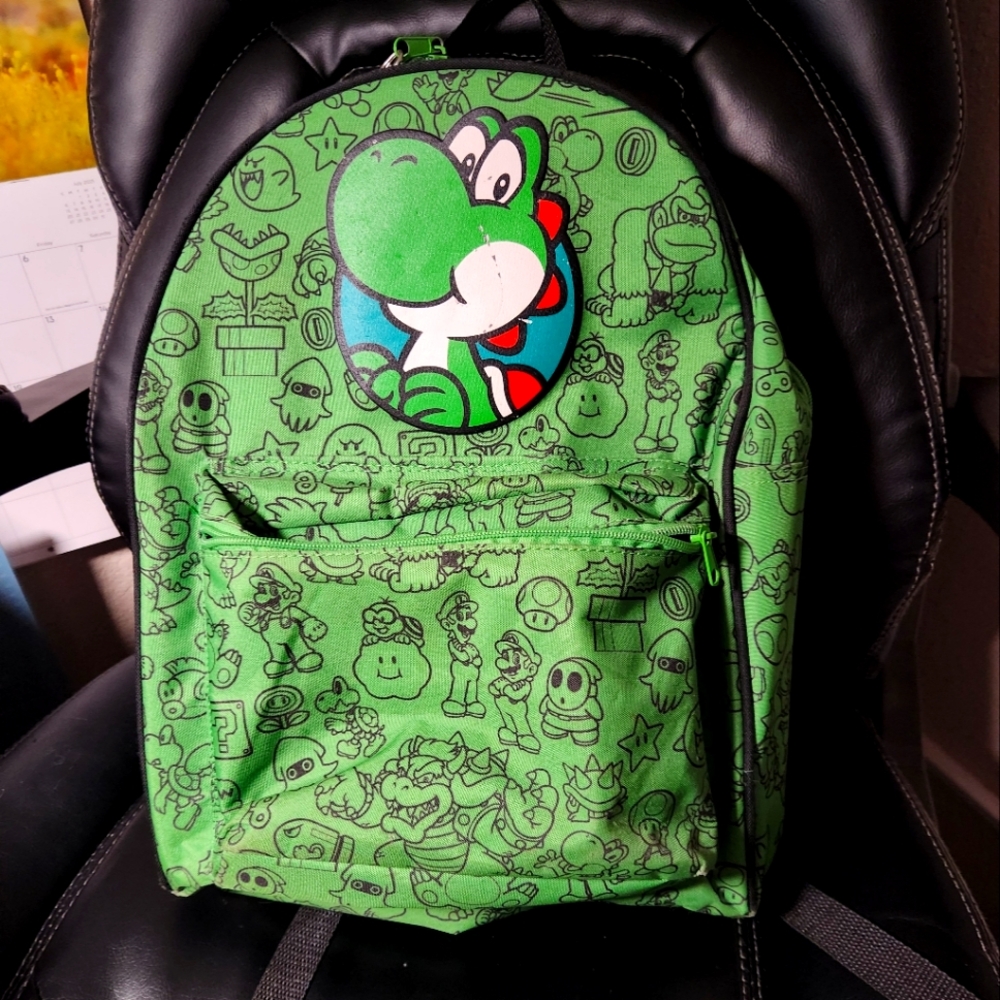 Green Yoshi Backpack